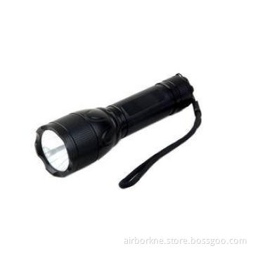 Portable One 18650 Li-ion Battery LED Police Flashlight JW1